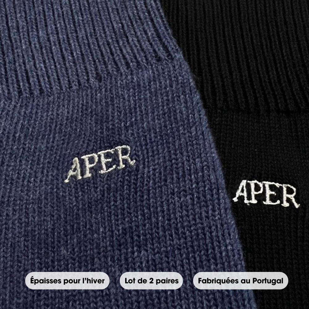 Chaussettes Hiver - Lot de 2 Paires