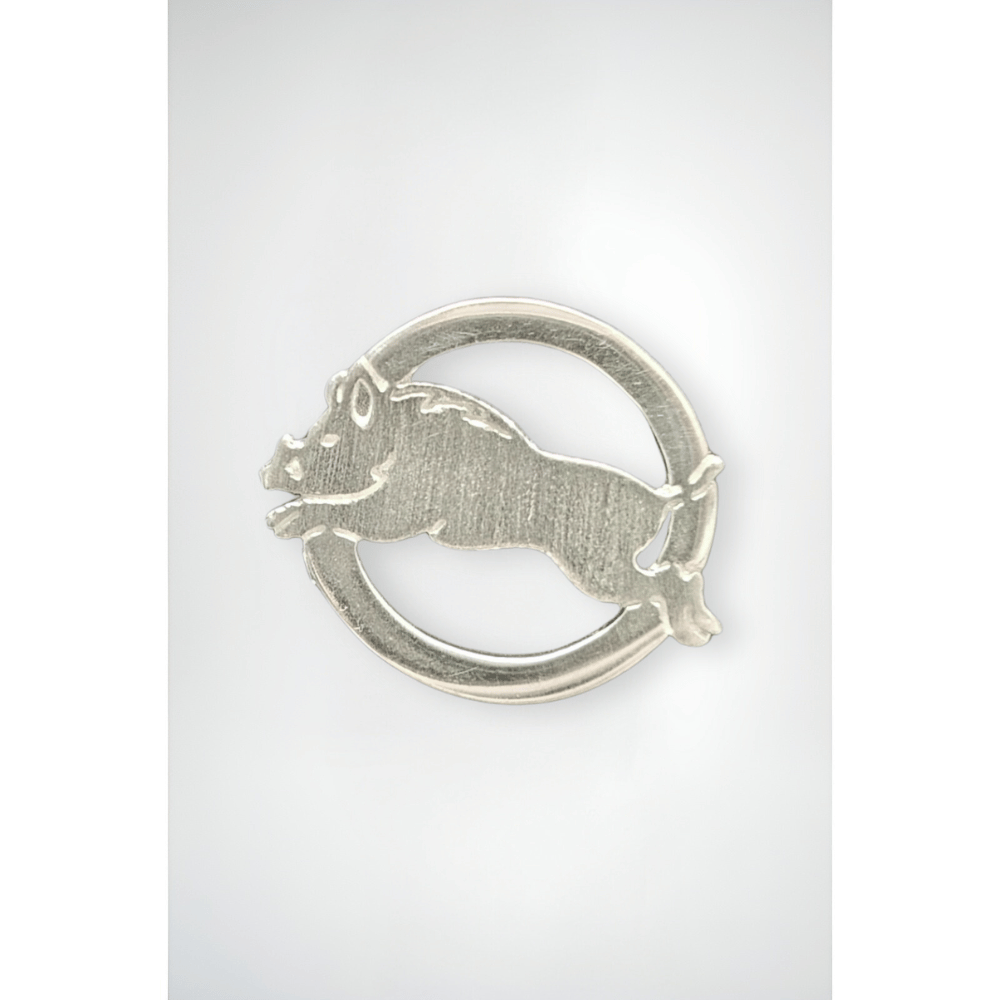 Broche - Sanglier APER dans son cercle