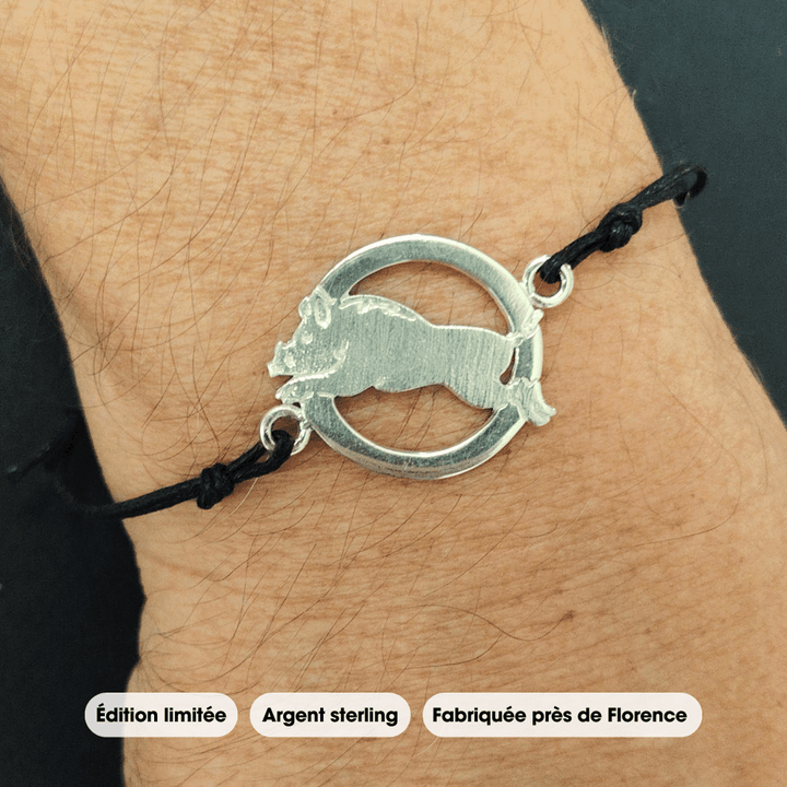 Bracelet - Sanglier APER dans son cercle