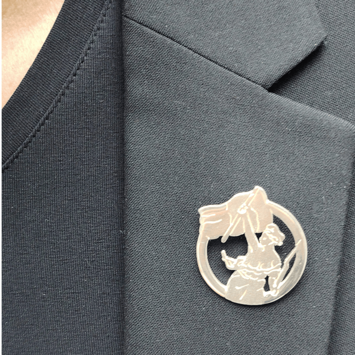 Broche - La Liberté de Delacroix