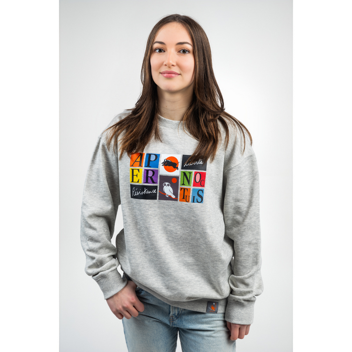Sweat-Shirt avec marquage APER-NOCTUIS - Femme