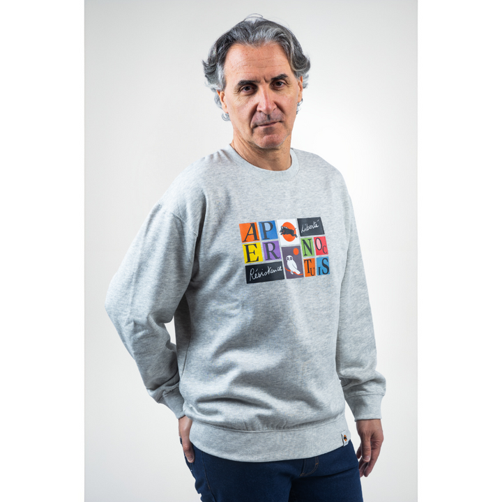 Sweat-Shirt avec marquage APER