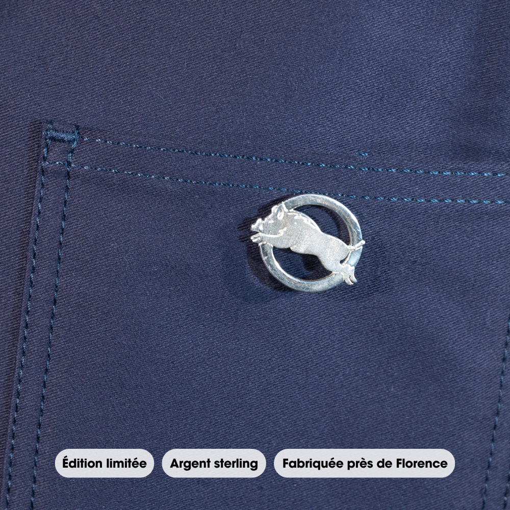 Broche - Sanglier APER dans son cercle