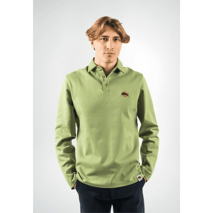 Polo Hiver Manches Longues - Avec Logo
