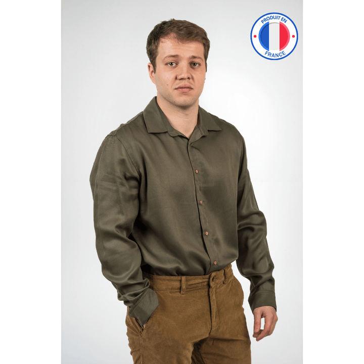 Chemise Hiver Kaki