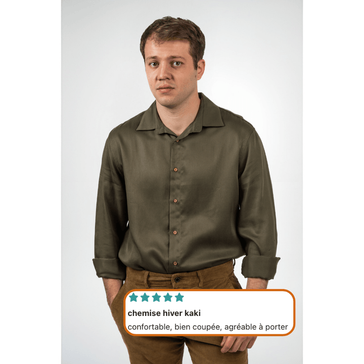 Chemise Hiver Kaki