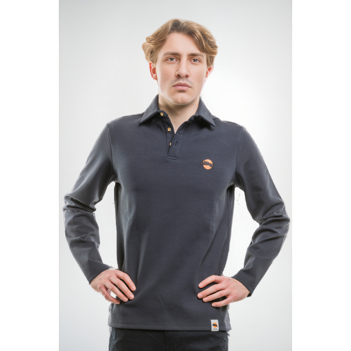 Polo Hiver Manches Longues - Avec Logo