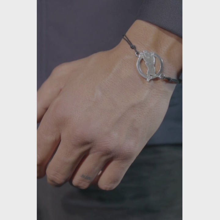 Bracelet - Sanglier APER dans son cercle